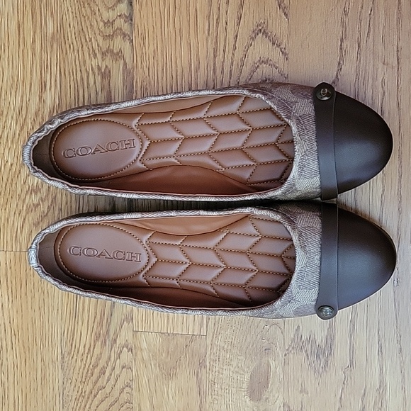 Coach Brandi Ballet Flats Size 7 - Picture 2 of 6